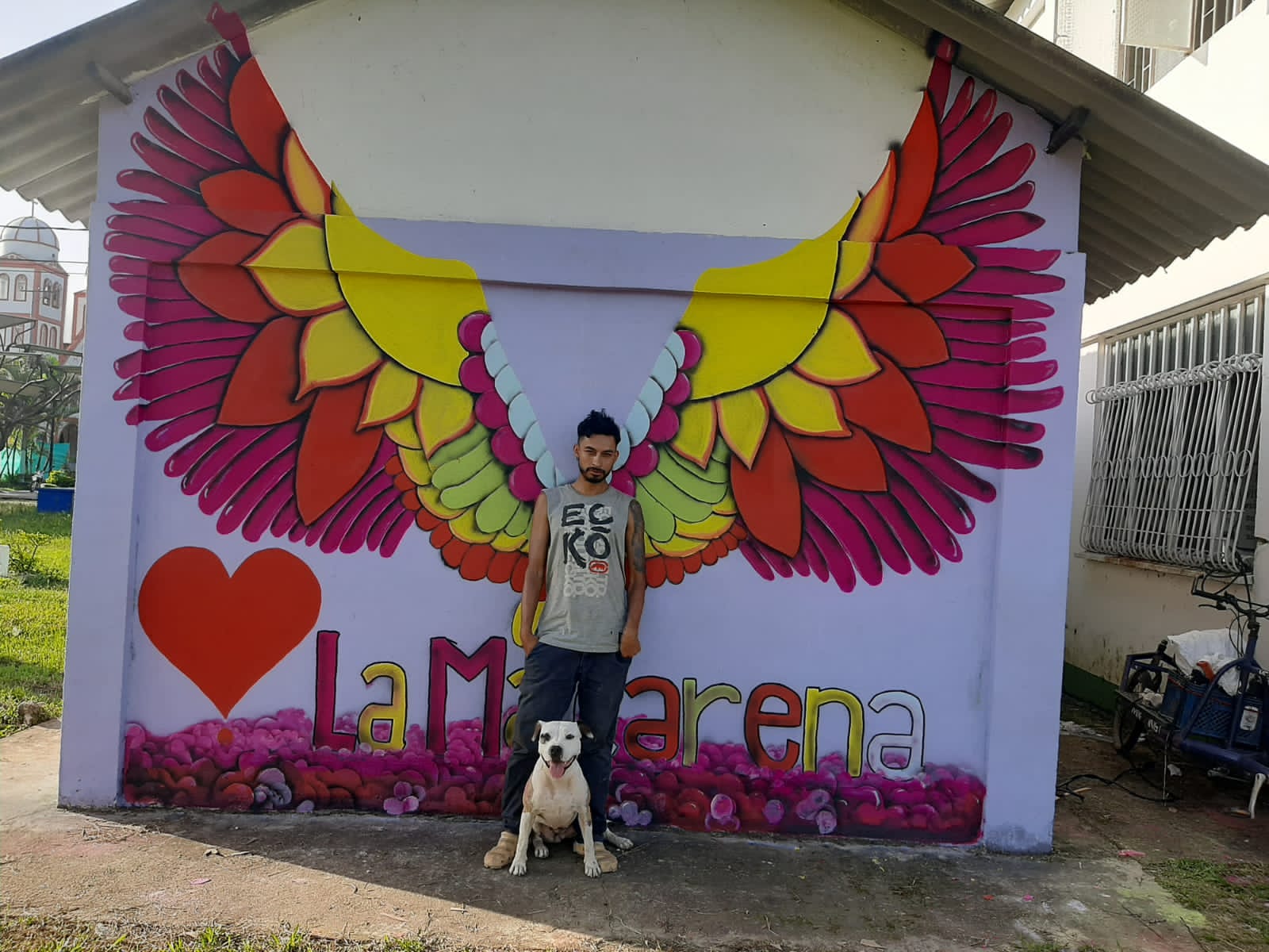 imagen alusiva a Cambio por mural 